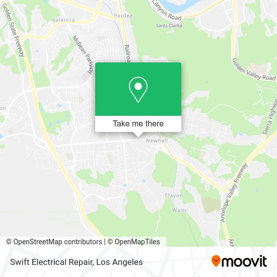 Mapa de Swift Electrical Repair