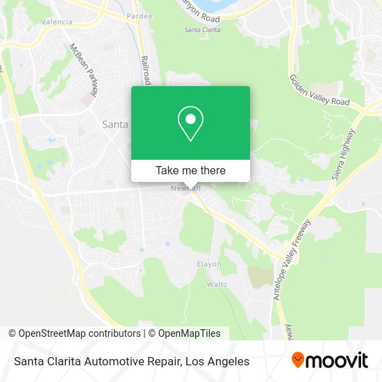 Santa Clarita Automotive Repair map