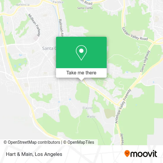 Hart & Main map