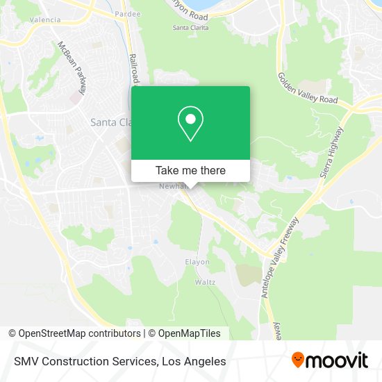 SMV Construction Services map