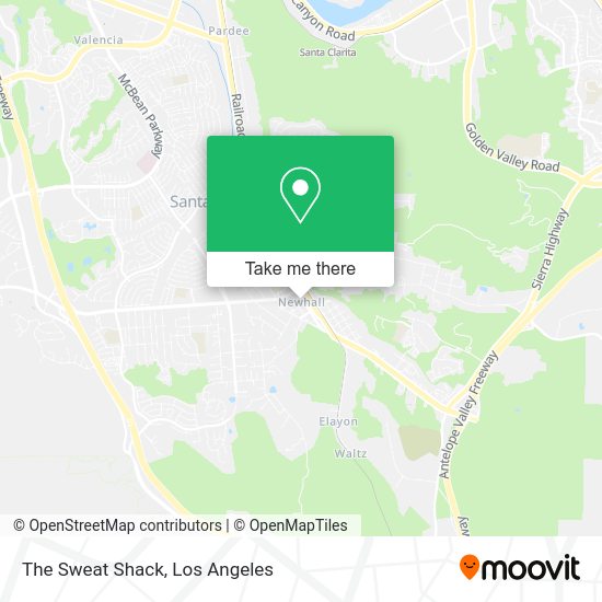 Mapa de The Sweat Shack