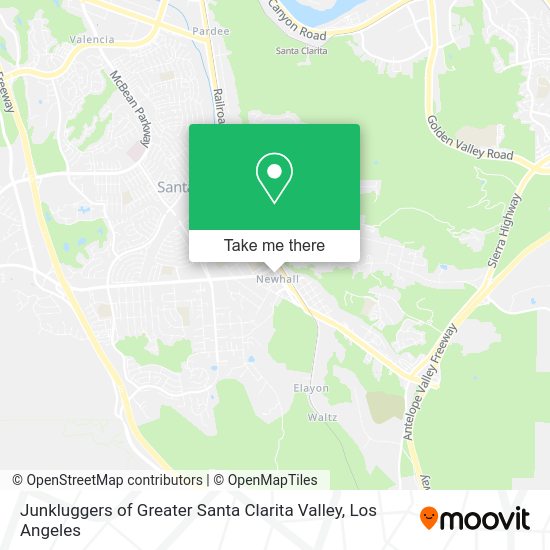 Mapa de Junkluggers of Greater Santa Clarita Valley