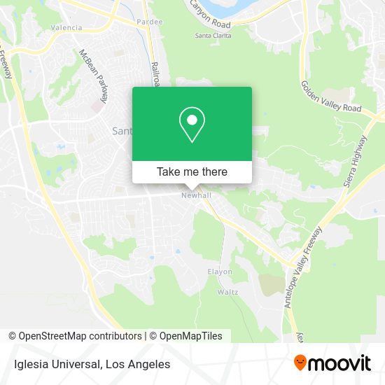 Iglesia Universal map