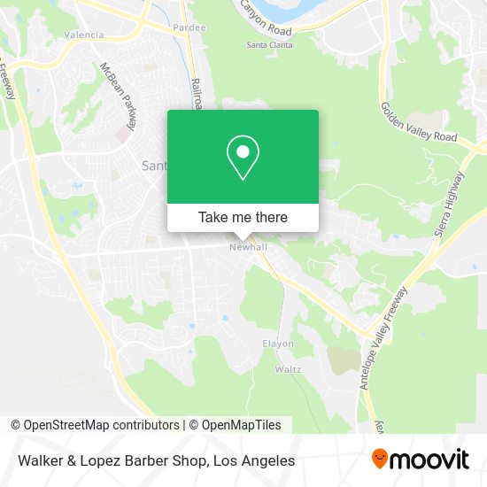 Mapa de Walker & Lopez Barber Shop