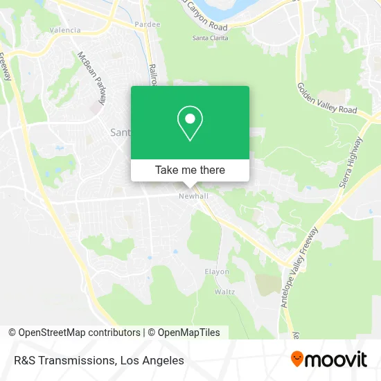 R&S Transmissions map