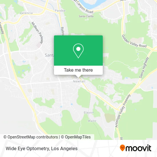 Wide Eye Optometry map