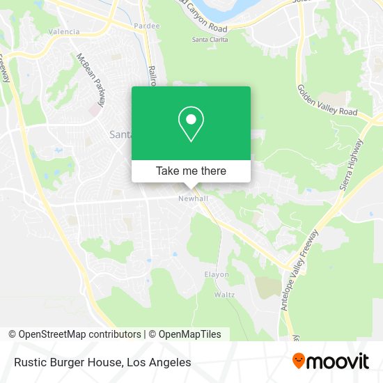 Rustic Burger House map
