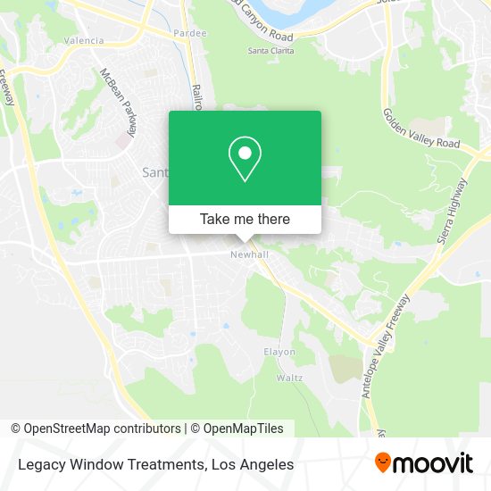 Mapa de Legacy Window Treatments