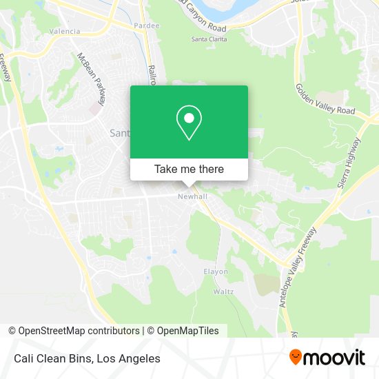 Mapa de Cali Clean Bins