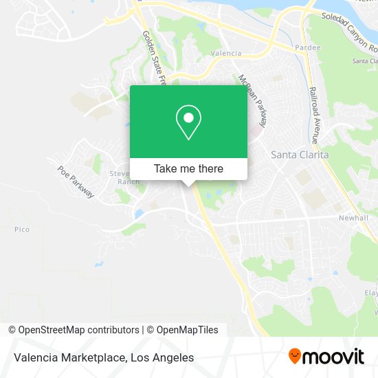 Mapa de Valencia Marketplace