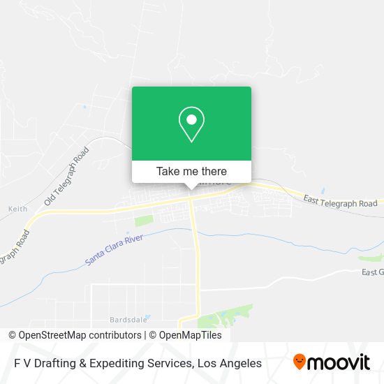 Mapa de F V Drafting & Expediting Services