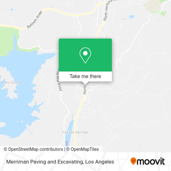 Merriman Paving and Excavating map