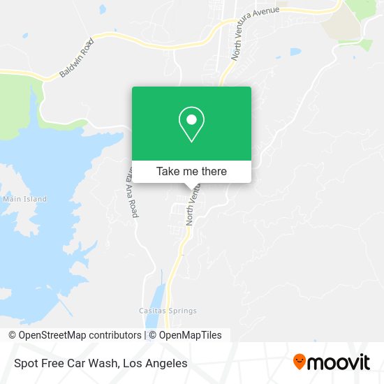 Spot Free Car Wash map