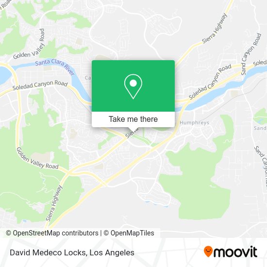 Mapa de David Medeco Locks