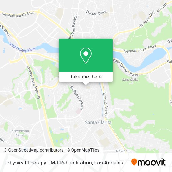 Physical Therapy TMJ Rehabilitation map