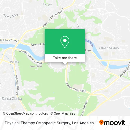 Physical Therapy Orthopedic Surgery map