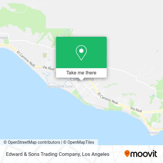 Mapa de Edward & Sons Trading Company