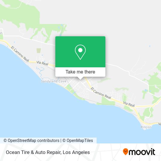 Ocean Tire & Auto Repair map