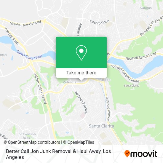 Better Call Jon Junk Removal & Haul Away map