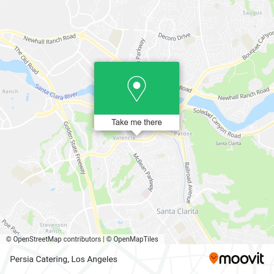 Mapa de Persia Catering