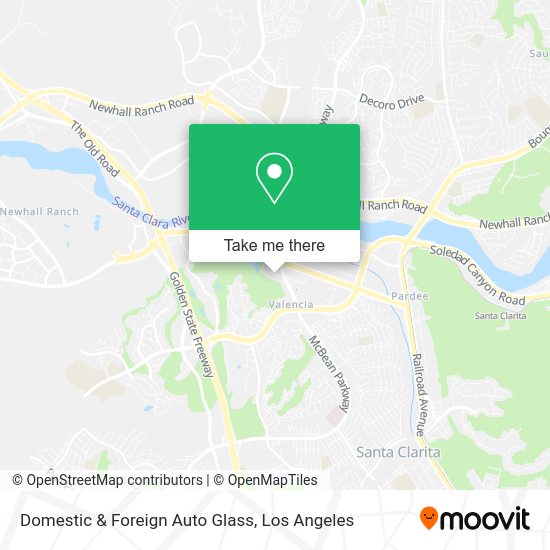 Mapa de Domestic & Foreign Auto Glass