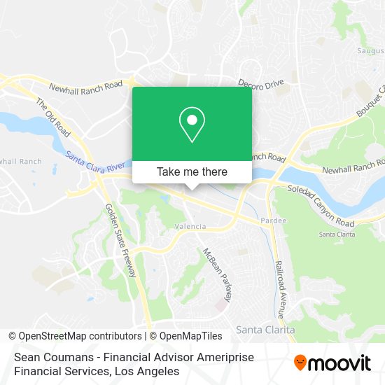 Sean Coumans - Financial Advisor Ameriprise Financial Services map