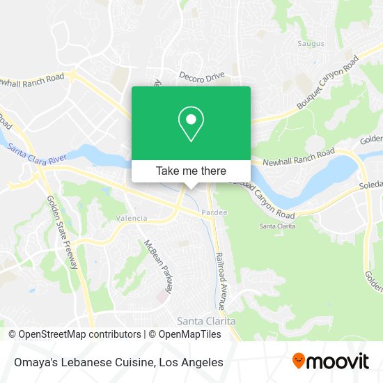 Omaya's Lebanese Cuisine map