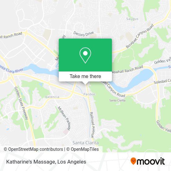 Mapa de Katharine's Massage