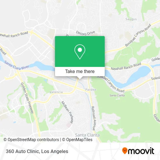 Mapa de 360 Auto Clinic