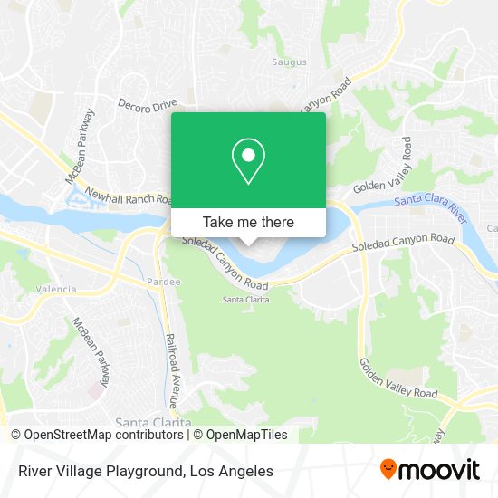 River Village Playground map