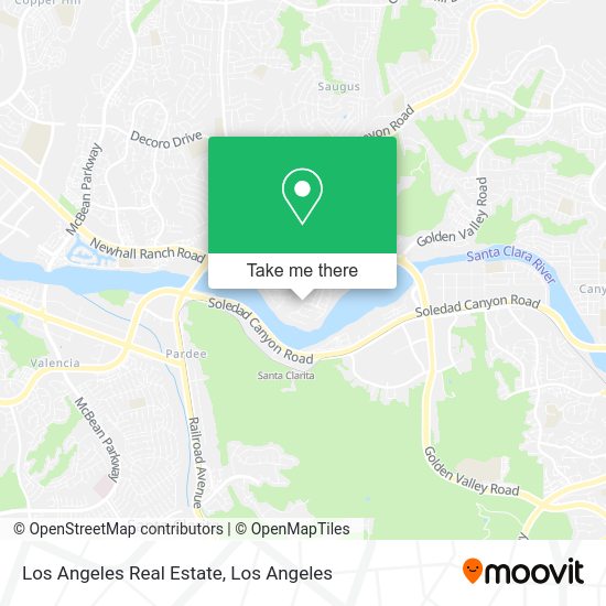 Los Angeles Real Estate map