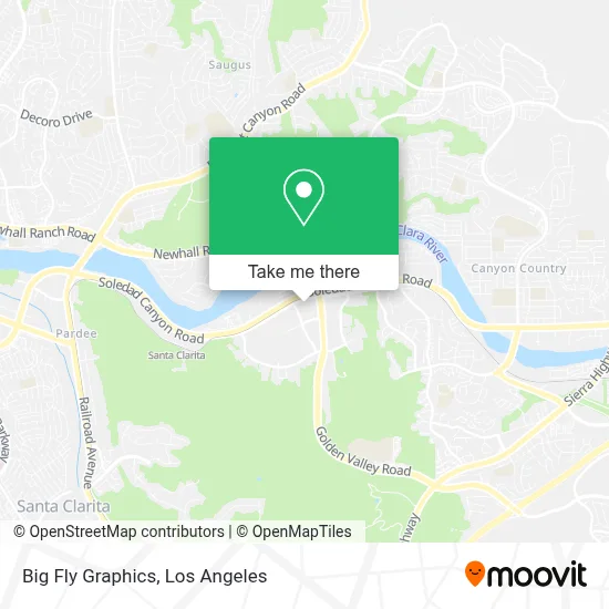 Big Fly Graphics map