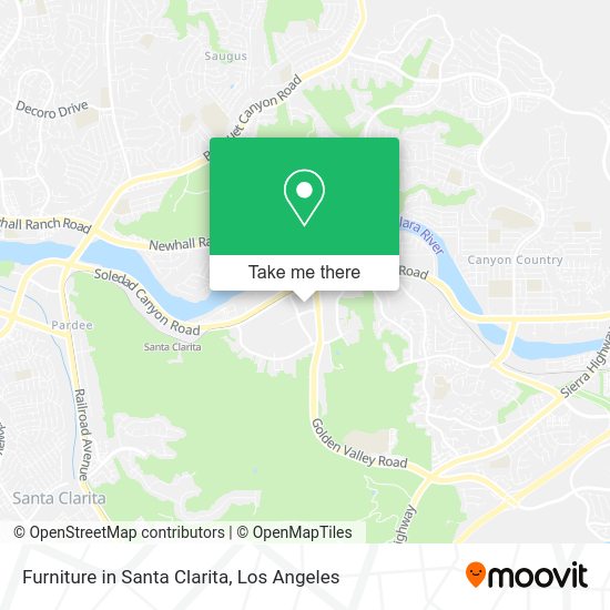Mapa de Furniture in Santa Clarita
