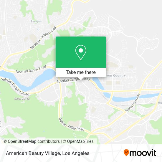 American Beauty Village map