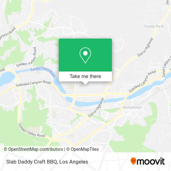 Slab Daddy Craft BBQ map