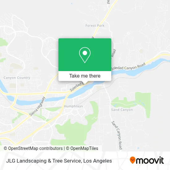 JLG Landscaping & Tree Service map