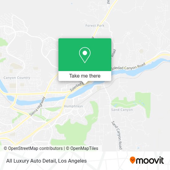 All Luxury Auto Detail map