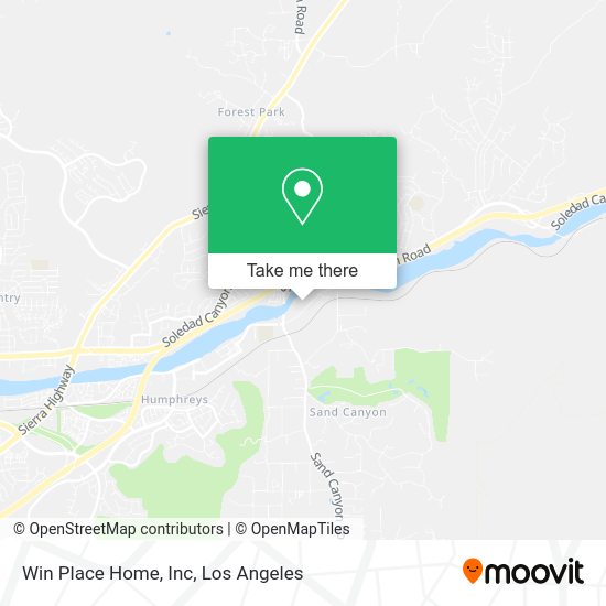 Win Place Home, Inc map