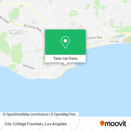 City College Fountain map