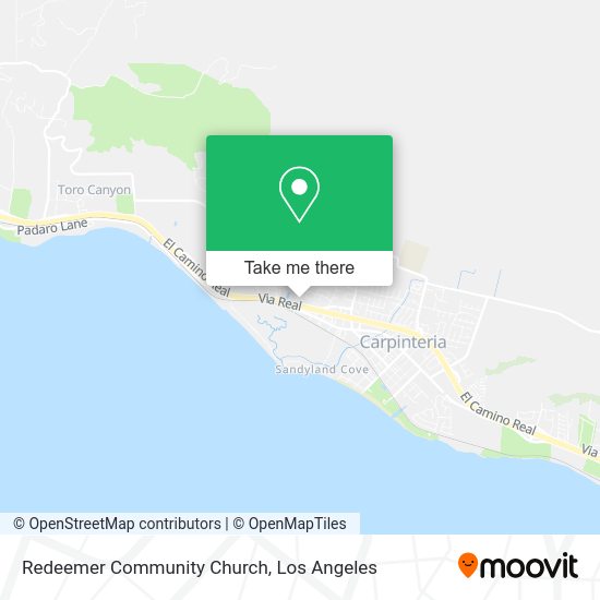 Redeemer Community Church map