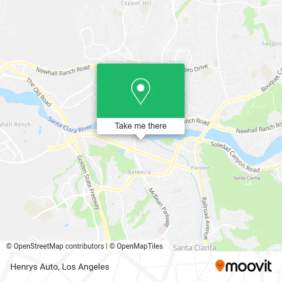 Henrys Auto map