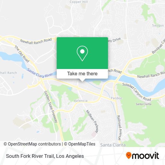 South Fork River Trail map