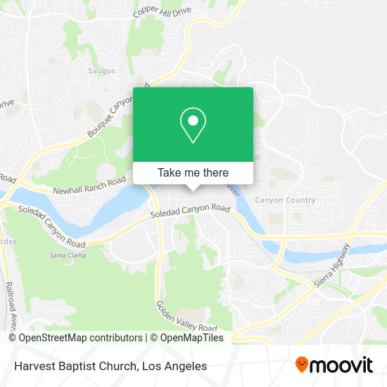 Harvest Baptist Church map