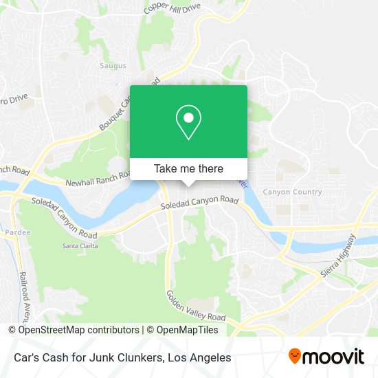 Car's Cash for Junk Clunkers map