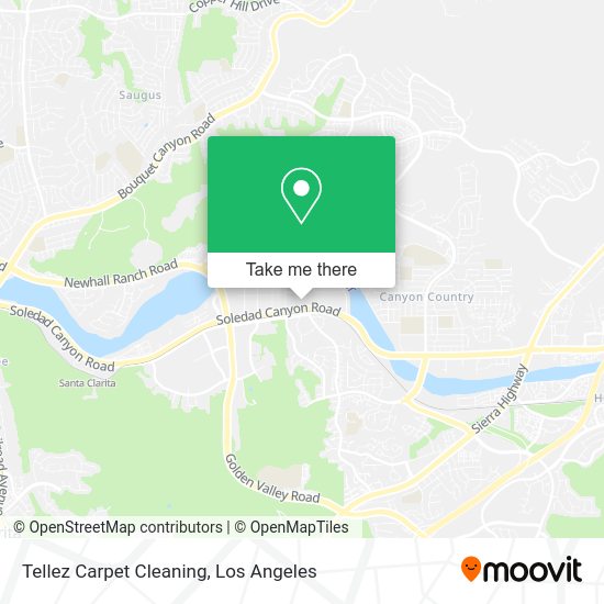 Tellez Carpet Cleaning map