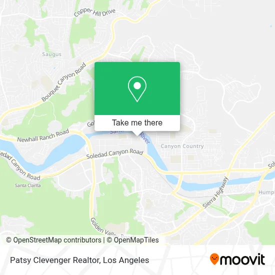 Patsy Clevenger Realtor map