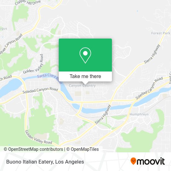 Buono Italian Eatery map