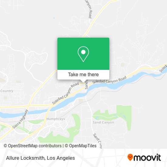 Allure Locksmith map