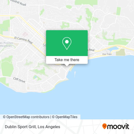 Mapa de Dublin Sport Grill