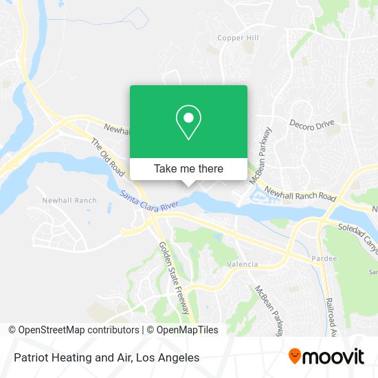 Mapa de Patriot Heating and Air